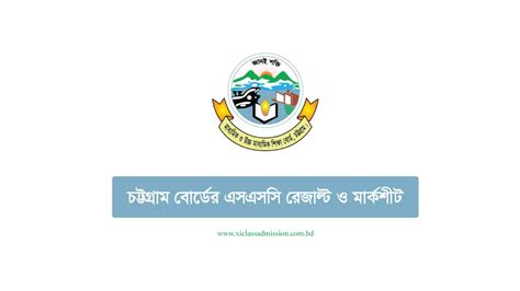 ssc result bise chattogram|Chittagong Board SSC Result 2024 .
